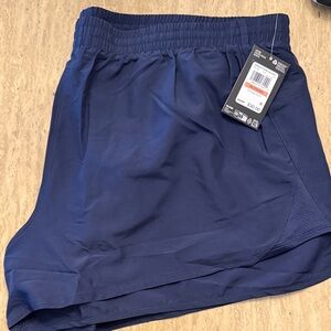 Under Armour Navy Blue Athletic Shorts
